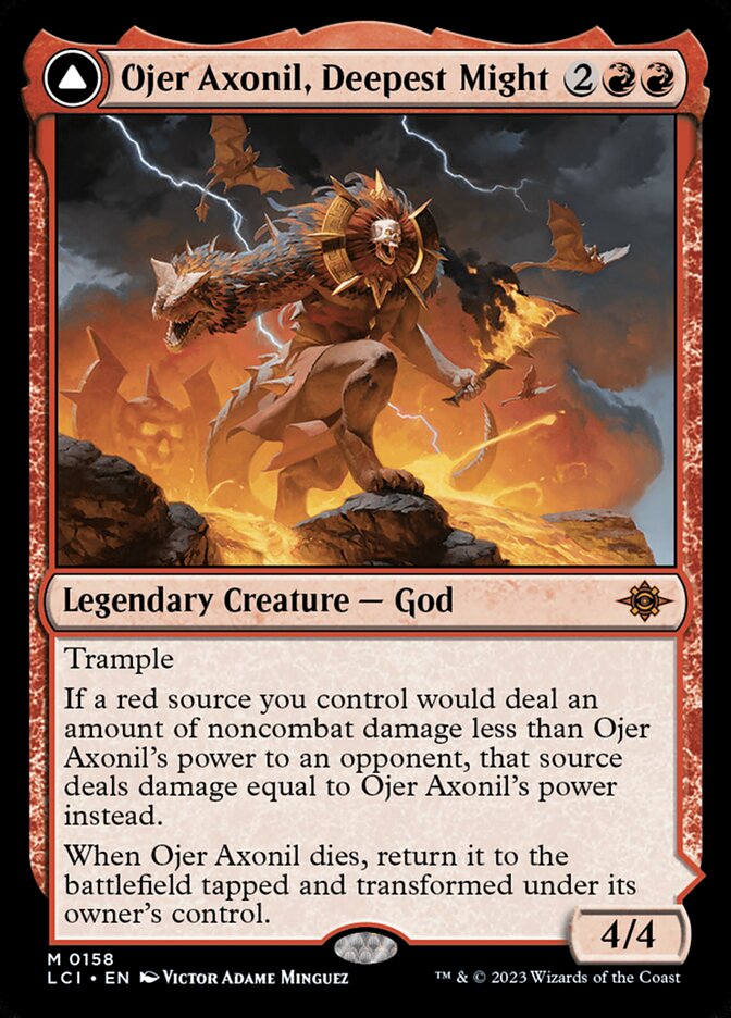 Ojer Axonil, Deepest Might // Temple of Power 158 (The Lost Caverns of Ixalan)  | Good Games Adelaide SA