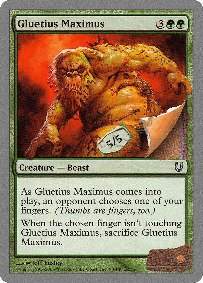 Gluetius Maximus 98 (Unhinged)  | Good Games Adelaide SA