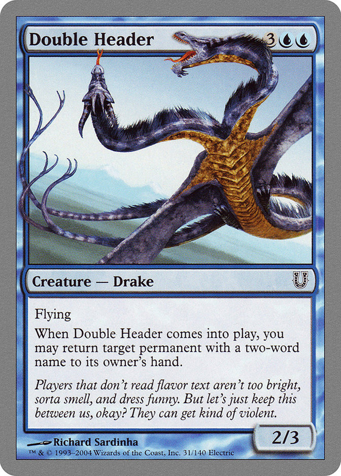 Double Header 31 (Unhinged)  - Foil | Good Games Adelaide SA