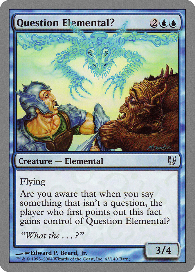 Question Elemental? 43 (Unhinged)  | Good Games Adelaide SA