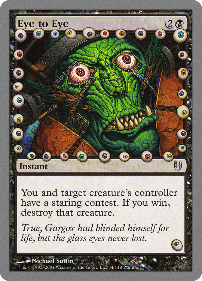 Eye to Eye 54 (Unhinged)  - Foil | Good Games Adelaide SA