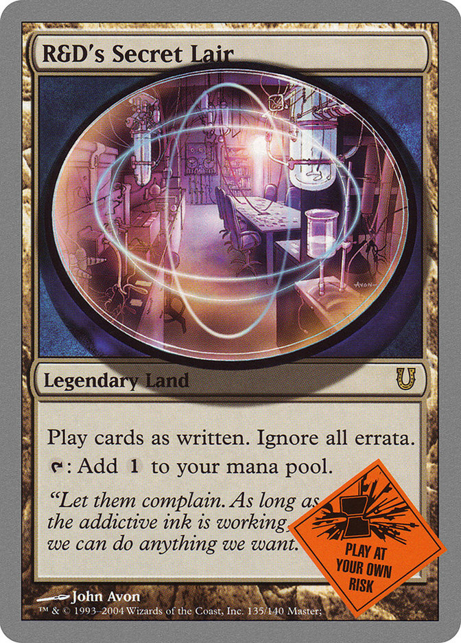 R&D's Secret Lair 135 (Unhinged)  | Good Games Adelaide SA