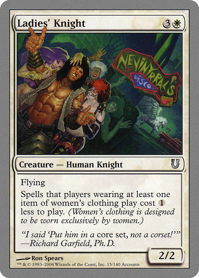 Ladies' Knight 15 (Unhinged)  - Foil | Good Games Adelaide SA