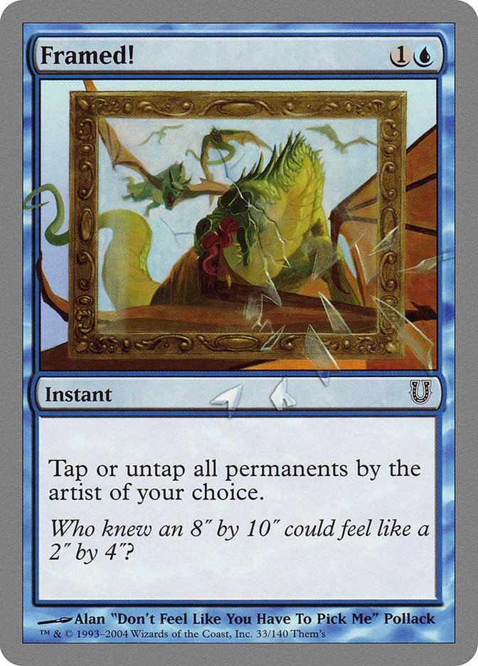 Framed! 33 (Unhinged)  | Good Games Adelaide SA