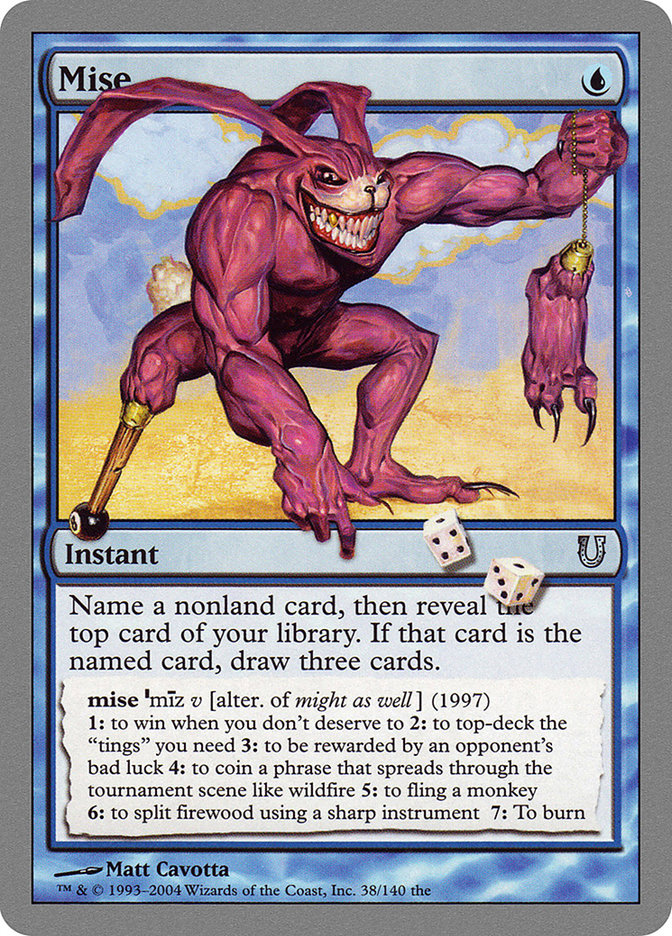 Mise 38 (Unhinged)  - Foil | Good Games Adelaide SA
