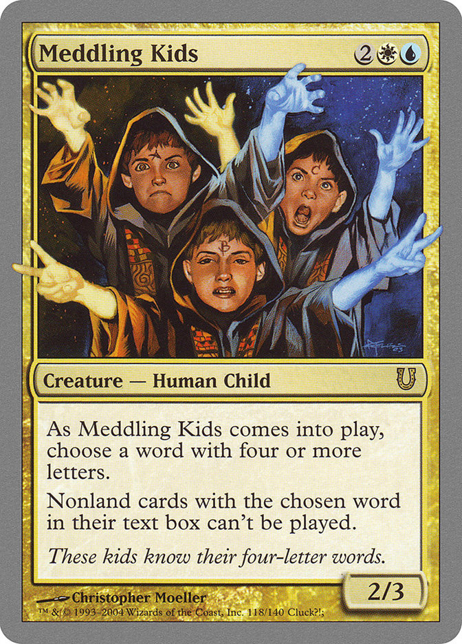 Meddling Kids 118 (Unhinged)  - Foil | Good Games Adelaide SA