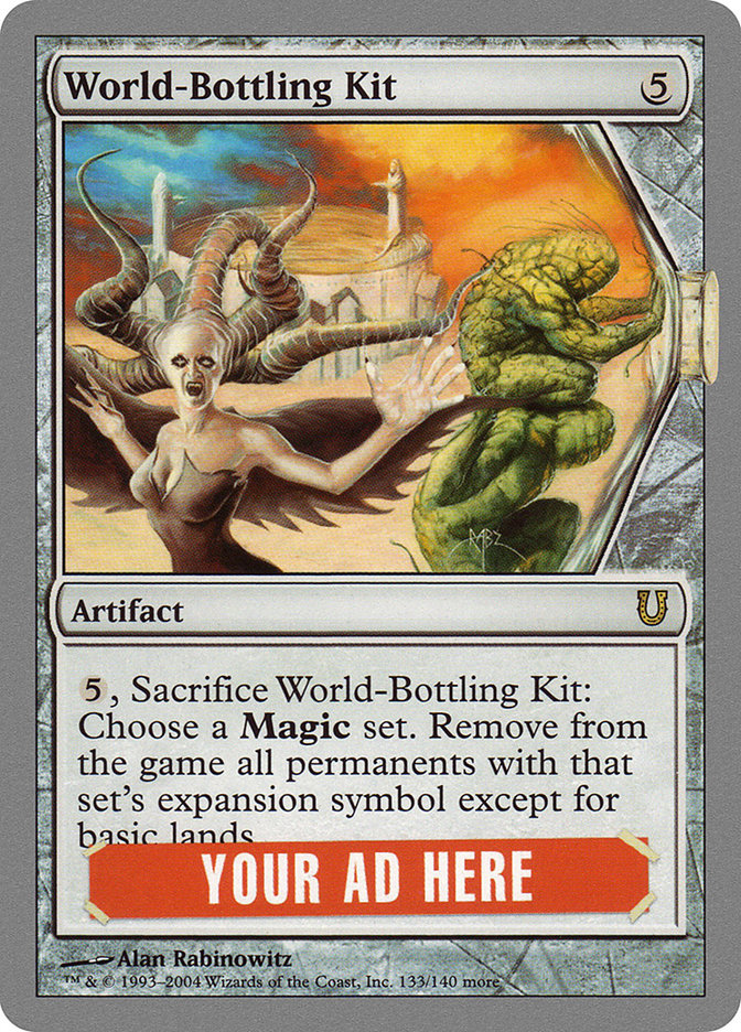 World-Bottling Kit 133 (Unhinged)  - Foil | Good Games Adelaide SA