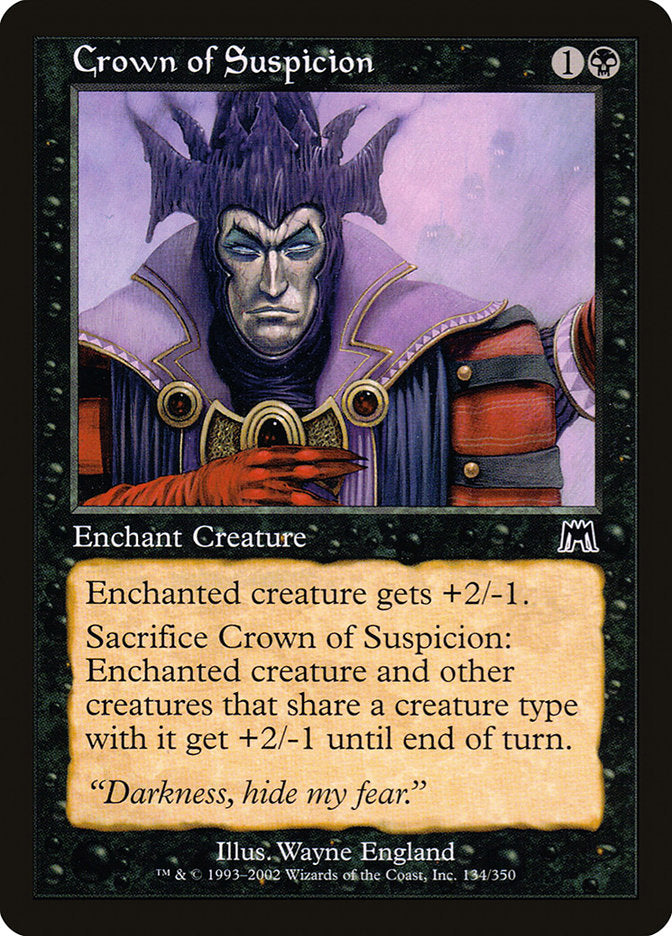 Crown of Suspicion 134 (Onslaught)  | Good Games Adelaide SA