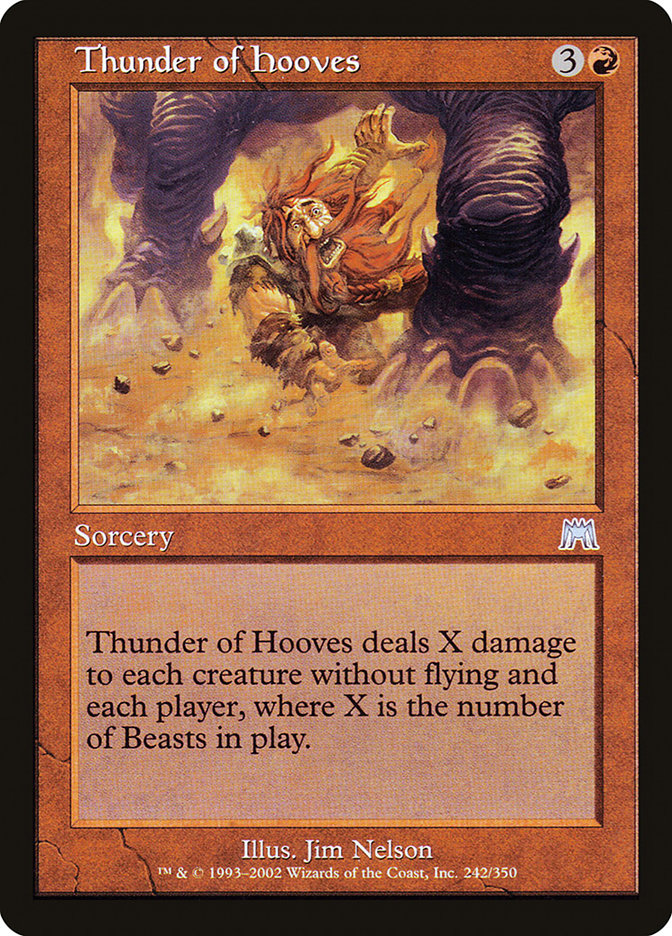 Thunder of Hooves 242 (Onslaught)  | Good Games Adelaide SA