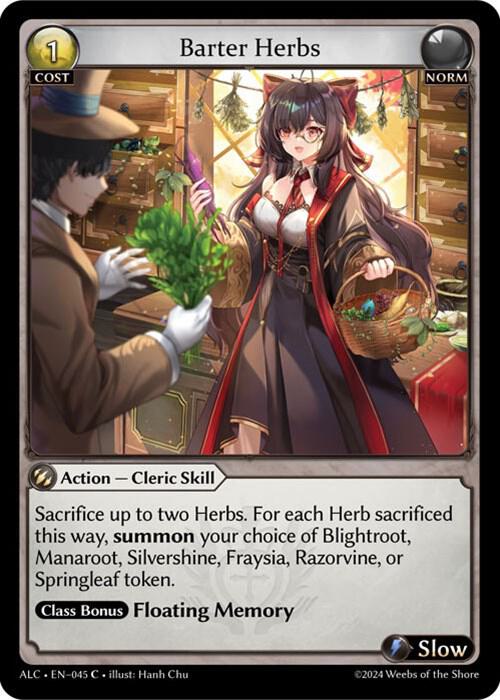 barter herbs 045 (Alchemical Revolution)  | Good Games Adelaide SA