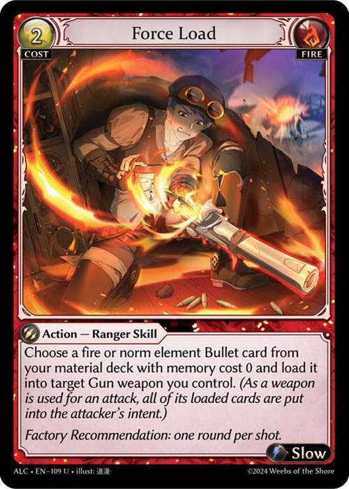 force load 109 (Alchemical Revolution)  - Foil | Good Games Adelaide SA