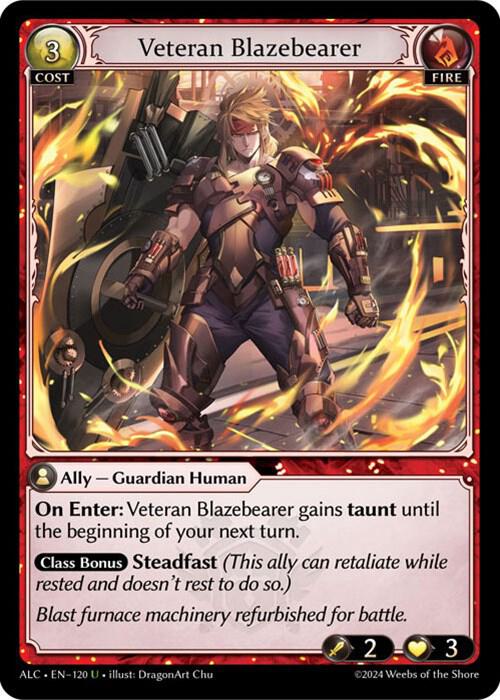 veteran blazebearer 120 (Alchemical Revolution)  | Good Games Adelaide SA