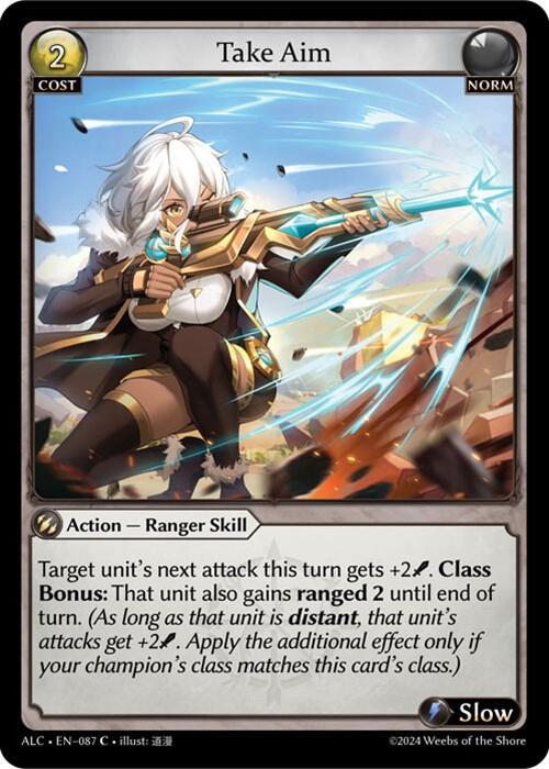 take aim 087 (Alchemical Revolution)  - Foil | Good Games Adelaide SA