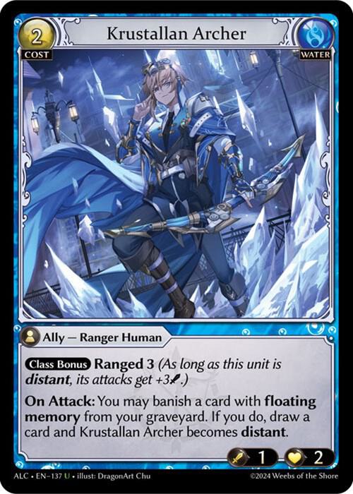 krustallan archer 137 (Alchemical Revolution)  - Foil | Good Games Adelaide SA