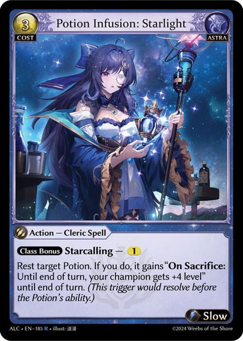 potion infusion starlight 185 (Alchemical Revolution)  - Foil | Good Games Adelaide SA