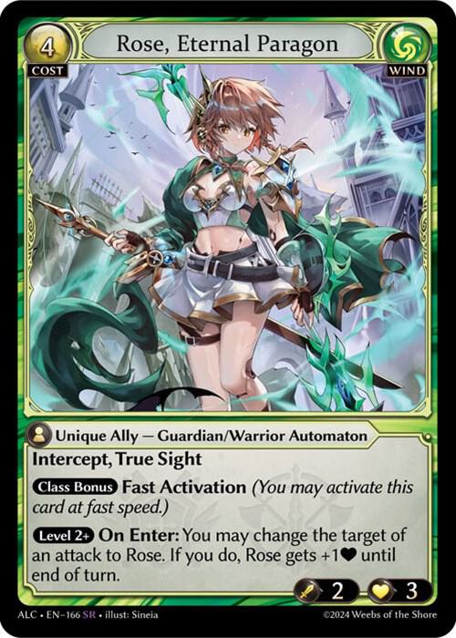 Rose Eternal Paragon 166 (Alchemical Revolution)  - Foil | Good Games Adelaide SA