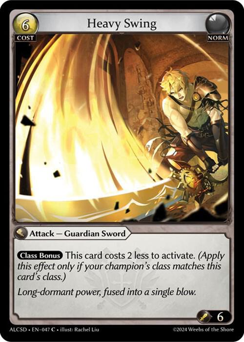 Heavy Swing 047 (Alchemical Revolution Starter Decks)  | Good Games Adelaide SA