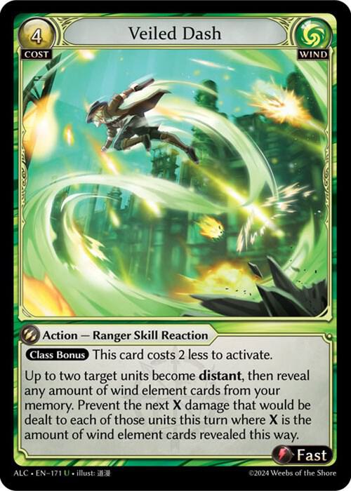 veiled dash 171 (Alchemical Revolution)  - Foil | Good Games Adelaide SA