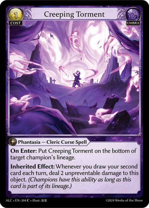 creeping torment 204 (Alchemical Revolution)  - Foil | Good Games Adelaide SA
