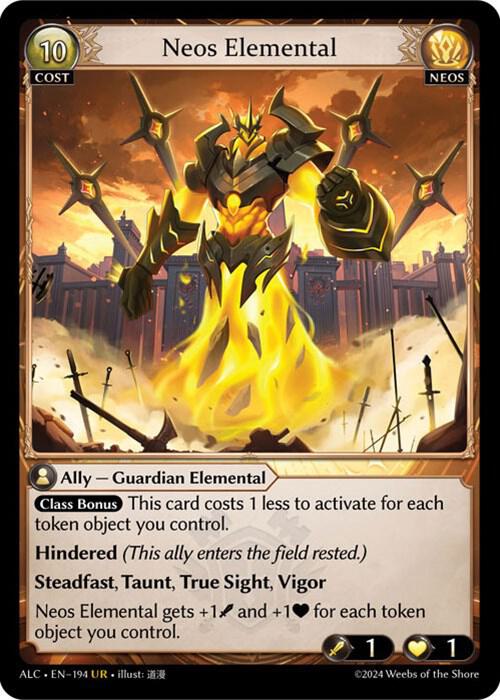 neos elemental 194 (Alchemical Revolution)  - Foil | Good Games Adelaide SA