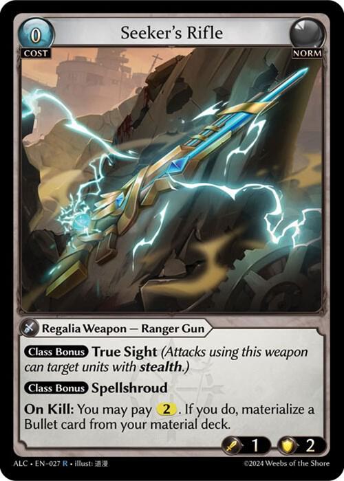 Seekers Rifle 027 (Alchemical Revolution)  - Foil | Good Games Adelaide SA