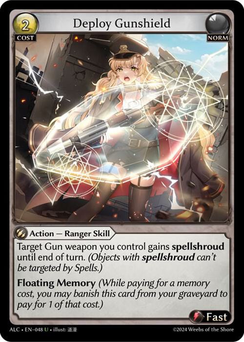 deploy gunshield 048 (Alchemical Revolution)  - Foil | Good Games Adelaide SA