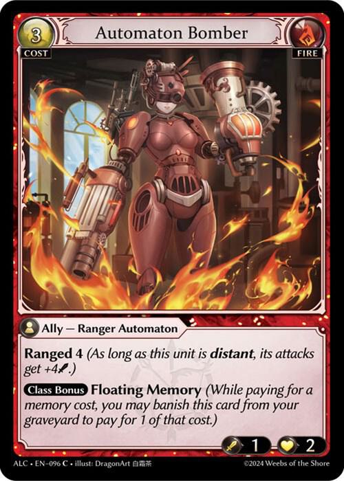 Automaton Bomber 096 (Alchemical Revolution)  | Good Games Adelaide SA