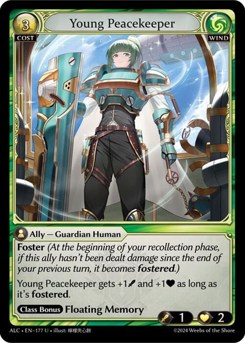 young peacekeeper 177 (Alchemical Revolution)  - Foil | Good Games Adelaide SA