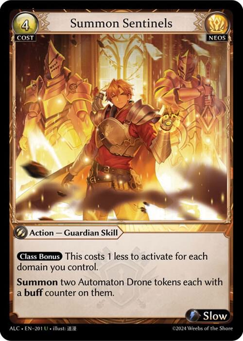 summon sentinels 201 (Alchemical Revolution)  | Good Games Adelaide SA