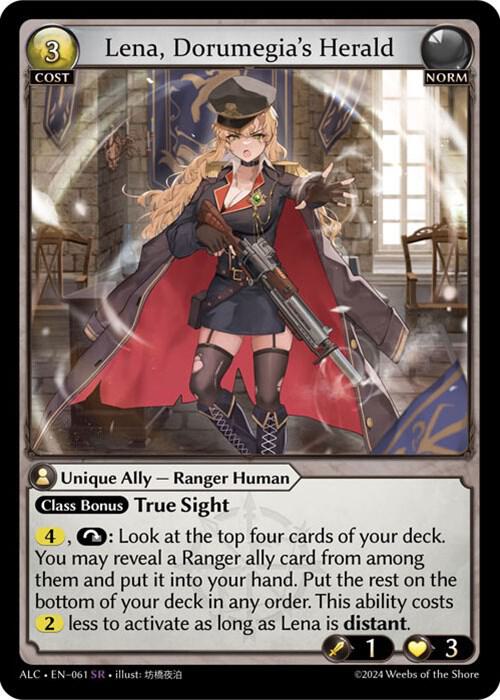 lena dorumegia s herald 061 (Alchemical Revolution)  - Foil | Good Games Adelaide SA
