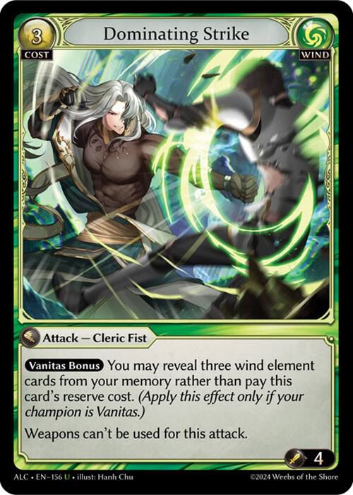 dominating strike 156 (Alchemical Revolution)  - Foil | Good Games Adelaide SA