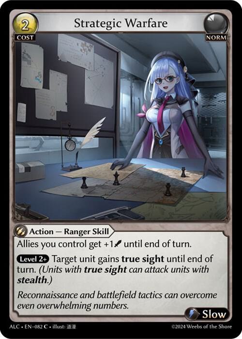 strategic warfare 082 (Alchemical Revolution)  - Foil | Good Games Adelaide SA