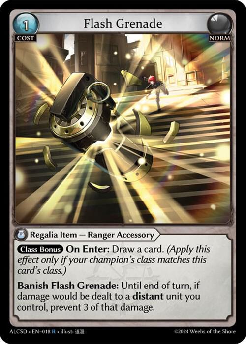 flash grenade 018 (Alchemical Revolution Starter Decks)  | Good Games Adelaide SA
