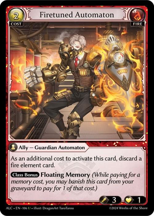 firetuned automaton 106 (Alchemical Revolution)  - Foil | Good Games Adelaide SA