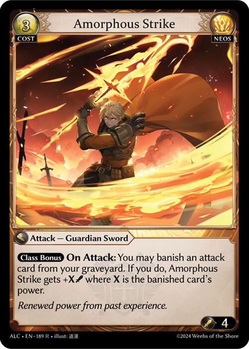 amorphous strike 189 (Alchemical Revolution)  - Foil | Good Games Adelaide SA