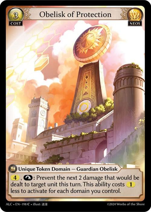 obelisk of protection 198 (Alchemical Revolution)  | Good Games Adelaide SA