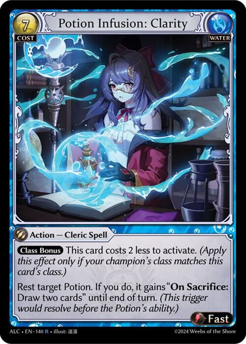 Potion Infusion Clarity 140 (Alchemical Revolution)  - Foil | Good Games Adelaide SA