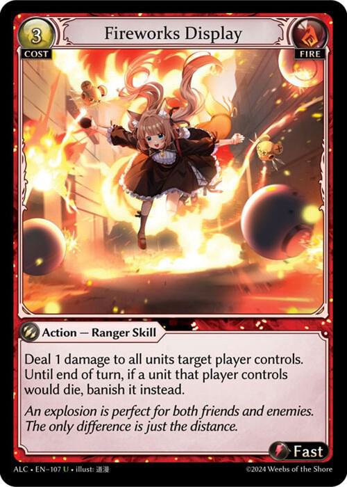 Fireworks Display 107 (Alchemical Revolution)  - Foil | Good Games Adelaide SA