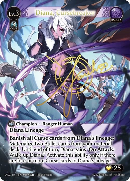Diana Cursebreaker CSR ALC1E 010 (Alchemical Revolution)  - Foil | Good Games Adelaide SA