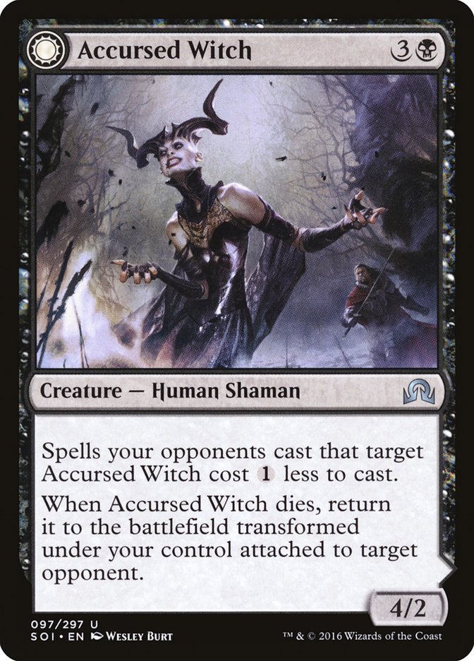Accursed Witch // Infectious Curse 97 (Shadows over Innistrad)  - Foil | Good Games Adelaide SA