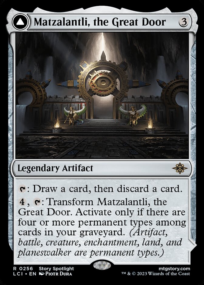 Matzalantli, the Great Door // The Core 256/291 (The Lost Caverns of Ixalan)  | Good Games Adelaide SA
