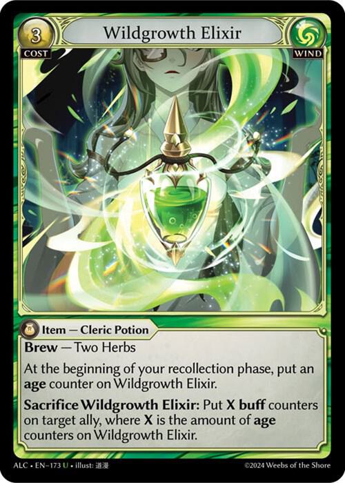 Wildgrowth Elixir 173 (Alchemical Revolution)  | Good Games Adelaide SA