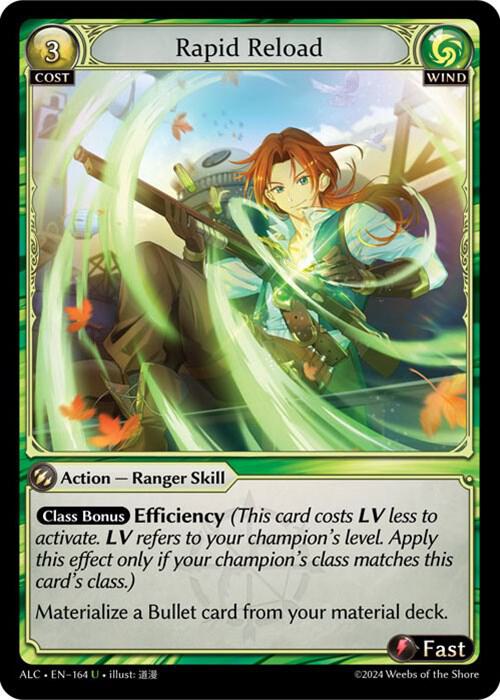 Rapid Reload 164 (Alchemical Revolution)  - Foil | Good Games Adelaide SA