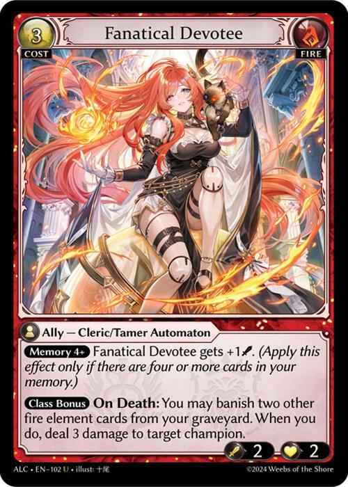 Fanatical Devotee 102 (Alchemical Revolution)  - Foil | Good Games Adelaide SA