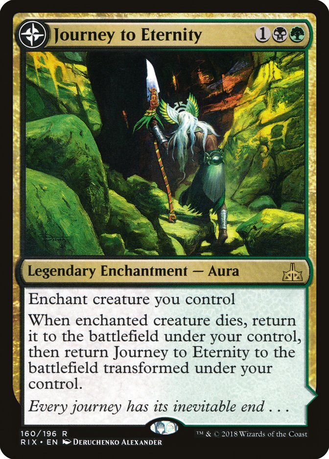 Journey to Eternity // Atzal, Cave of Eternity 160 (Rivals of Ixalan)  | Good Games Adelaide SA
