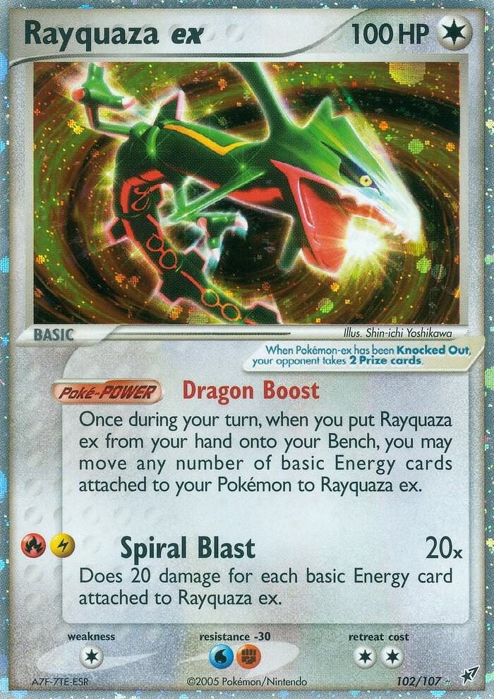 Rayquaza ex 102/107 (Deoxys)  | Good Games Adelaide SA
