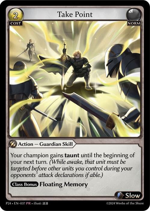 Take Point 037 (Promotional Cards)  - Foil | Good Games Adelaide SA