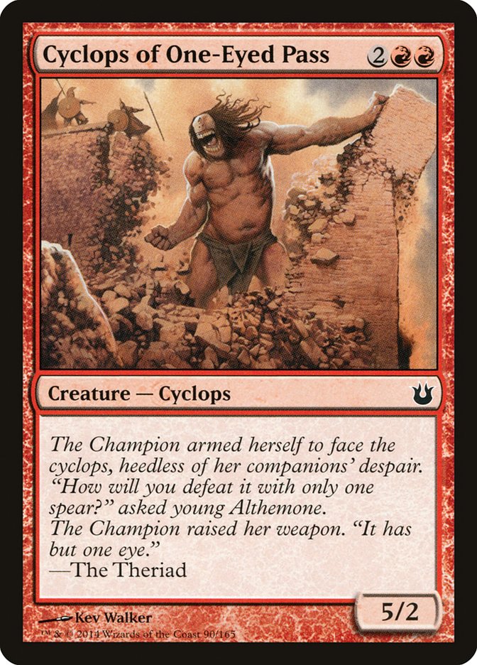 Cyclops of One-Eyed Pass 90 (Born of the Gods)  | Good Games Adelaide SA