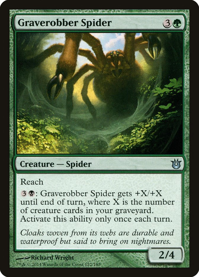 Graverobber Spider 122 (Born of the Gods)  | Good Games Adelaide SA