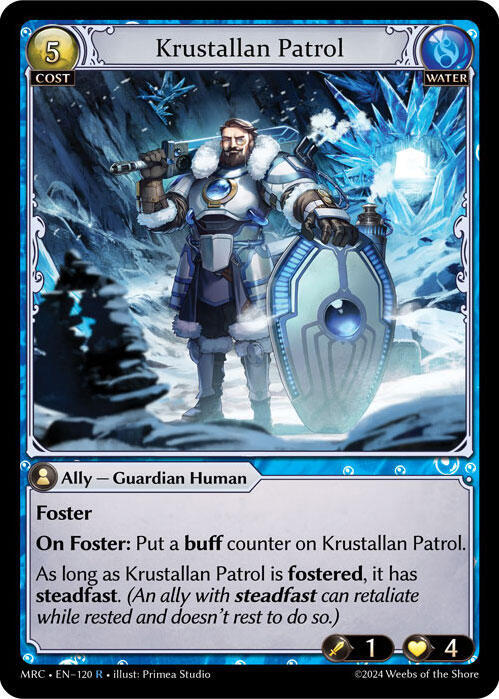 Krustallan Patrol 120 (Mercurial Heart)  | Good Games Adelaide SA